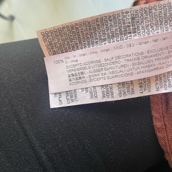 Zara Brown Backless Dress - Picture 7 of 8